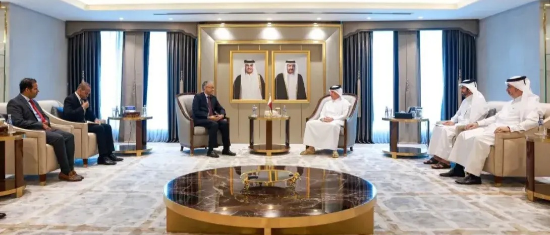 Le ministre d’État qatari aux Affaires étrangères fait ses adieux à Mohamed Ould Bebana
