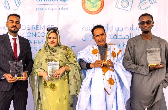 Quatre lauréats au Concours national de journalisme sur les droits de l’enfant en Mauritanie