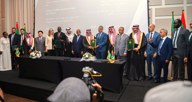 Gaz national : La Mauritanie s'allie au géant Acwa pour booster son réseau électrique